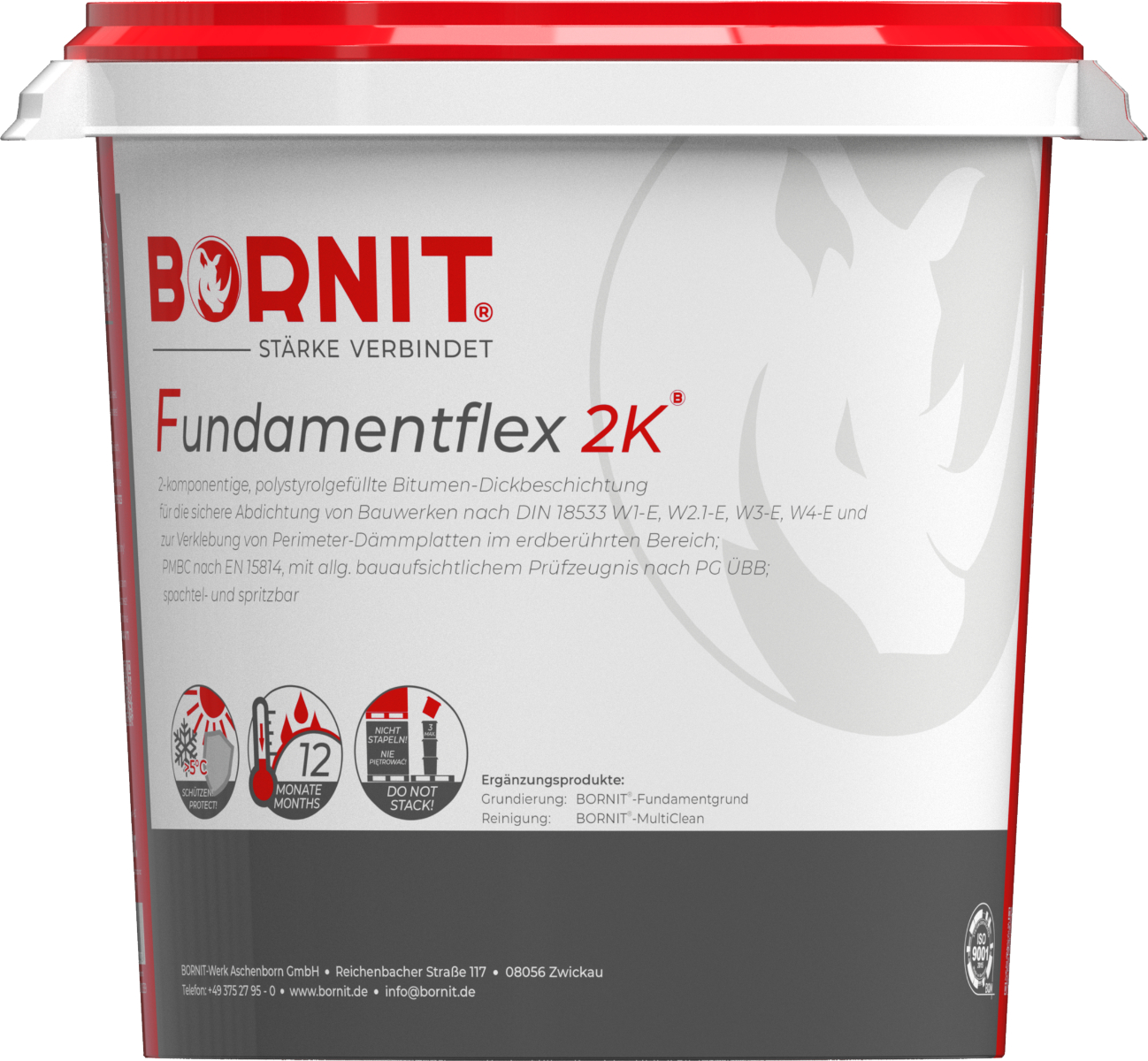 Bornit Fundamentflex 2 K - Bitumendickbesch. 30 l