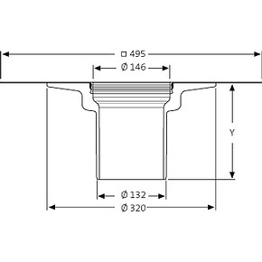 SitaTrendy Aufstockelement - 60-220 mm WD Bitumen