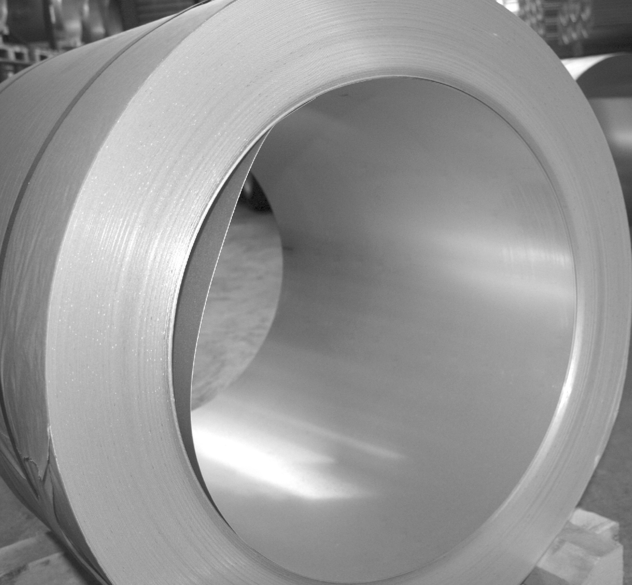 Edelstahl-Band FTE 1000/0,4 - 1.4510  Coil a 78  kg/25 lfm